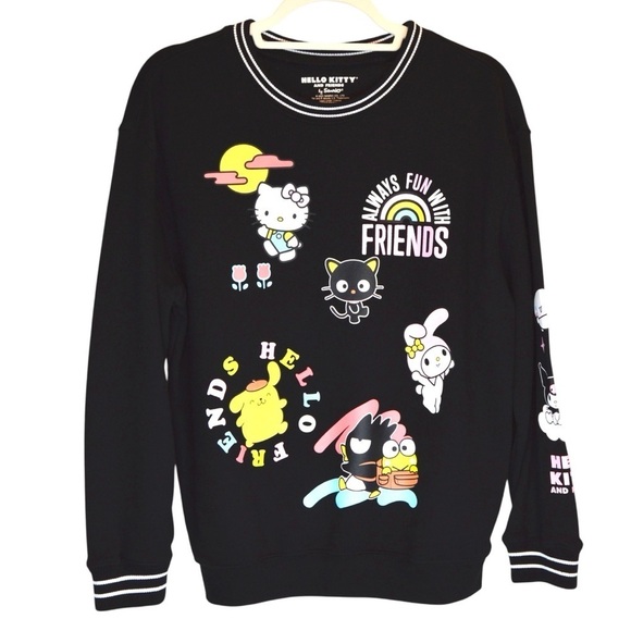 Sanrio Hello Kitty & Friends Soft Crew Neck Sweatshirt, Medium - Picture 1 of 8